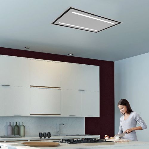 悬挂式吸油烟机 - LA-90-CELUX-SS - Luxair Cooker Hoods Kitchen Extractors - 内置照明