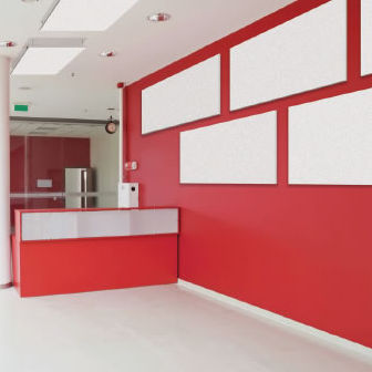 天花板隔音板 - SERENITY QUIET - Moving Designs Ltd - 墙面 / 布料 / 矩形