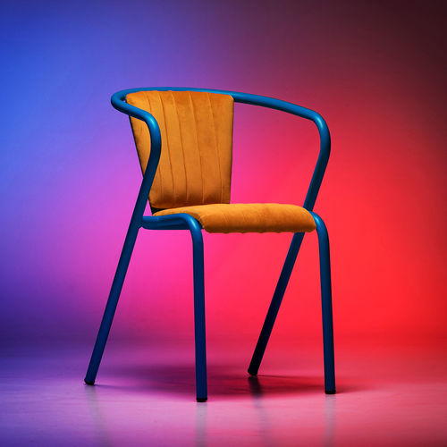 现代风格椅子 - BICAchair DELIGHT  - BICA chair - 室内 / 丝绒 / 金属桌脚