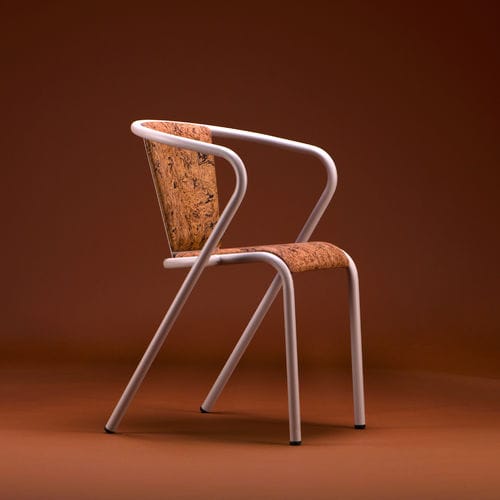 现代风格椅子 - BICAchair - BICA chair - 室内 / 软木 / 钢座桌脚