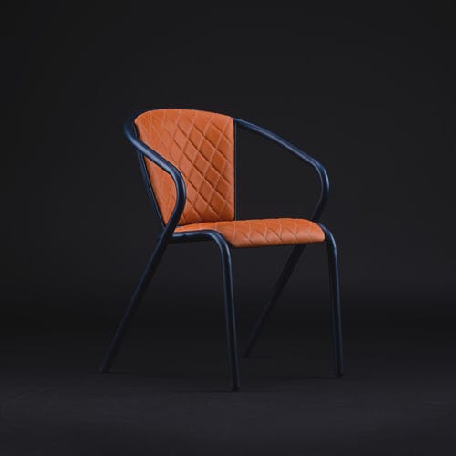 现代风格椅子 - BICAchair XL GENTS - BICA chair - 室内 / 皮质 / 钢座桌脚