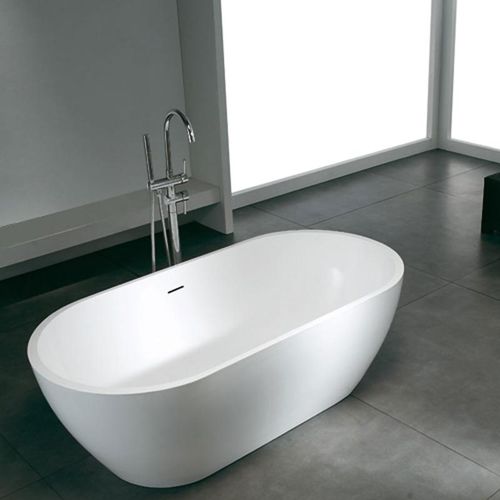椭圆浴缸 - CAIRO - STANO - 岛台式 / Corian®可丽耐 / 双