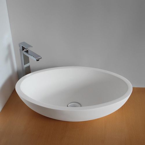 台上盆 - ELLIO - STANO - Corian®可丽耐 / 椭圆 / 现代风格