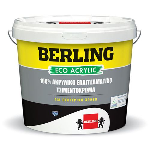 装饰油漆 - ECO 100% PROFESSIONAL ECO ACRYLIC PAINT - Berling Paints - 户外 / 墙面 / 丙烯