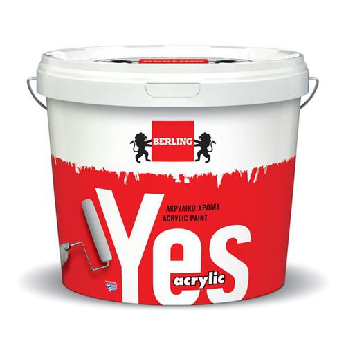 装饰油漆 - YES 100% ACRYLIC PAINT - Berling Paints - 户外 / 室内 / 墙面