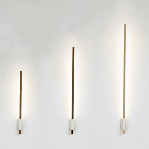 现代风格壁灯 - VERTICAL - Stickbulb - 室内 / 木质 / LED式