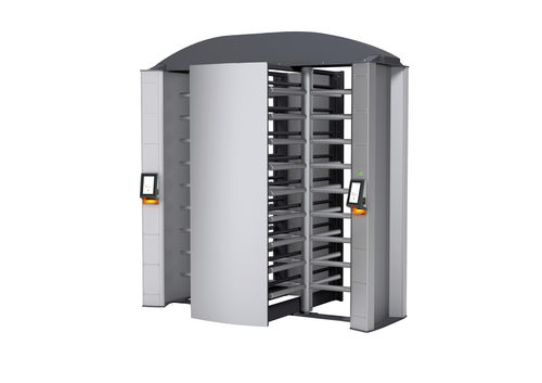 全高旋转闸门 - AX500 SMART SECURITY GATE - Axess - 用于门禁控制 / 安全 / 铝框架