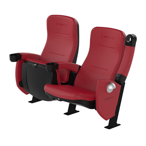 布料影院椅 - ACTIVA TILT - Camatic Seating - 皮质 / 聚氨酯 / 商用