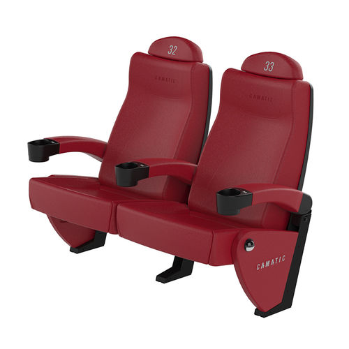 现代风格礼堂椅 - ARTES FIXED - Camatic Seating - 皮质 / 布料 / 布艺