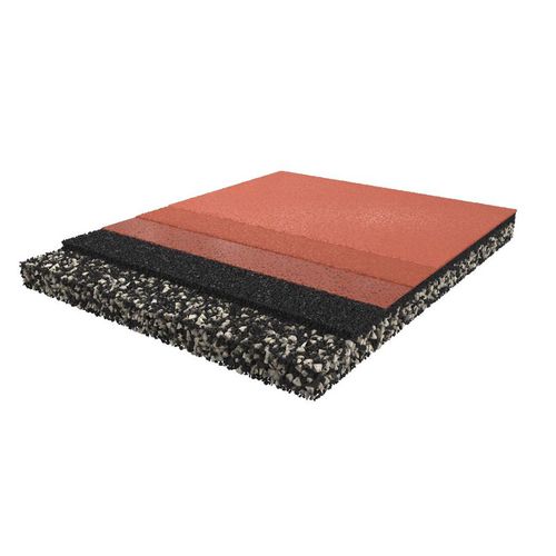 户外运动地板 - CONIPUR JIP SOFT - CONICA - EPDM / PUR / 用于运动场