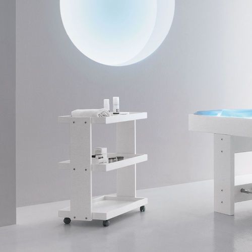 现代风格小圆桌 - OBORO - VISMARA Beauty&Spa Design - 桦木 / 木桌脚 / 长方形