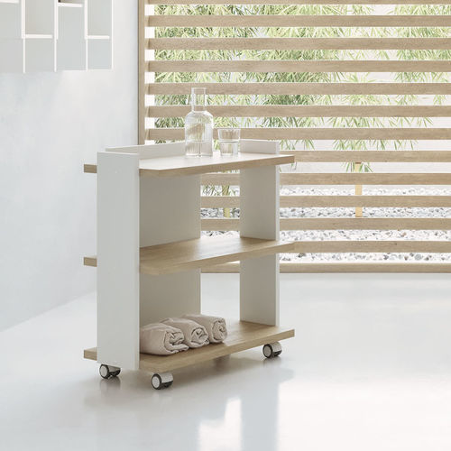 现代风格小圆桌 - LIVING - VISMARA Beauty&Spa Design - 木质 / 木桌脚 / 长方形