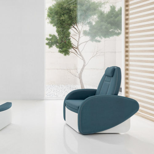 仿皮水疗足疗椅 - TAHITI - VISMARA Beauty&Spa Design - 带头枕 / 带脚凳 / 回转