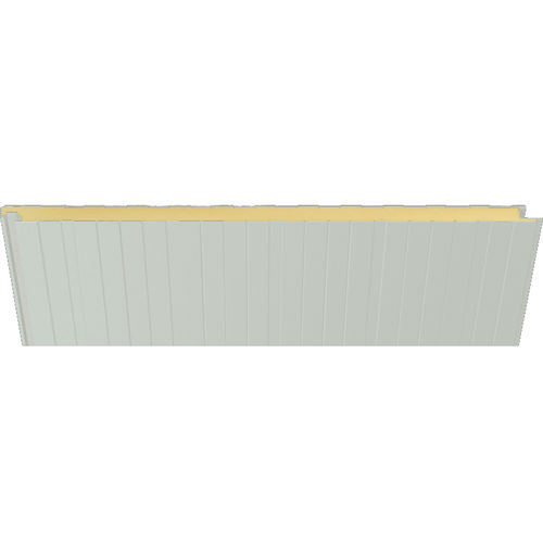 外墙夹芯板 - 2002 CREMA BIDASO  - HIANSA PANEL S.A - 用于屋顶 / 墙面 / 钢表面