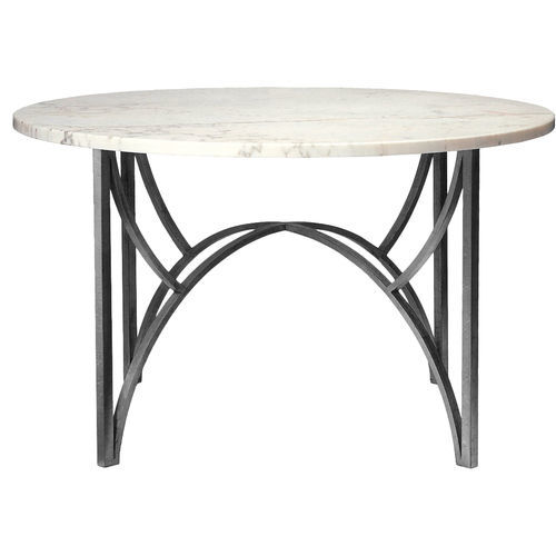 现代风格桌 - OGIVE - Mobilier De Style - 锻铁 / 大理石 / 锻铁桌脚