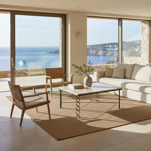 现代风格茶几 - INFINI - Mobilier De Style - 黄铜 / 锻铁 / 大理石