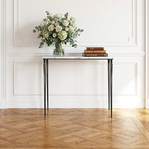 现代风格玄关桌 - TWIST - Mobilier De Style - 铁 / 锻铁 / 大理石