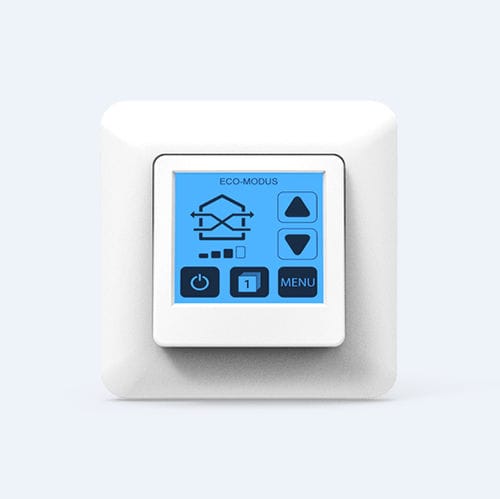 通风系统触摸屏 - Smart TOUCH - getAir GmbH - 壁挂