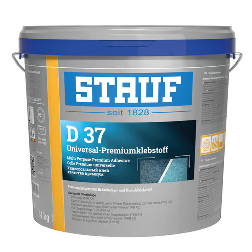 弹力胶合剂 - D 37 - Stauf Klebstoffwerk GmbH - 粘贴式 / 用于混凝土 / 用于木材