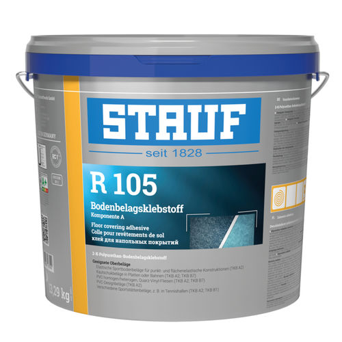 聚氨酯基底胶合剂 - R 105 - Stauf Klebstoffwerk GmbH - 粘贴式 / 密封 / 用于混凝土