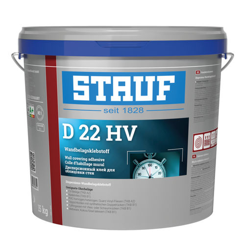 PVC胶 - D 22 HV - Stauf Klebstoffwerk GmbH - 用于木材 / 用于混凝土 / 用于瓷砖