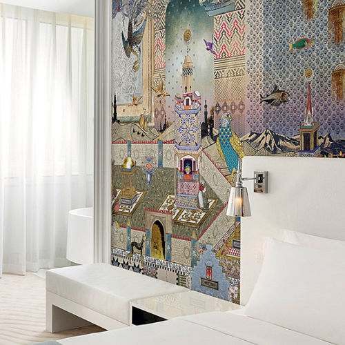 东方风格墙纸 - MONDRIAN DOHA - LondonArt Wallpapers - 布料 / PVC / 东方图案