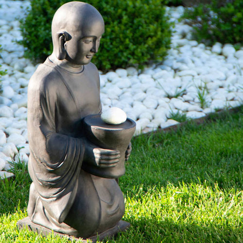 石材雕塑 - Buddhas - Herstera Garden S.L. - 花园 / 落地式 / 黑色