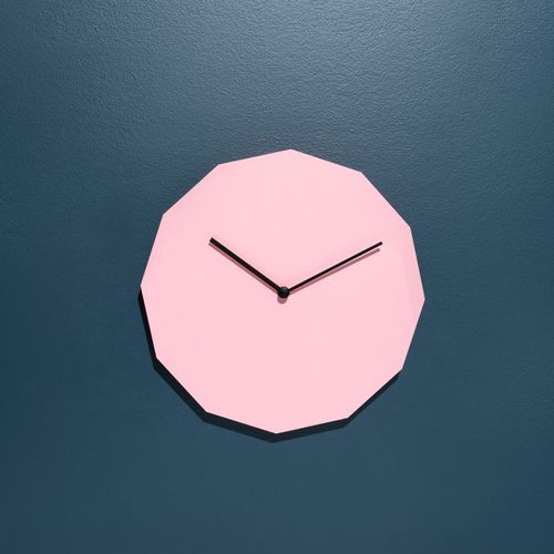 现代风格钟表 - TWELVE - NEOCRAFT GmbH - 壁挂 / 模拟 / 钢