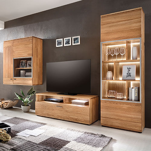 现代风格电视墙组合柜 - NIZZA - Standard Furniture Factory Sarajevo - 木质 / 可调节