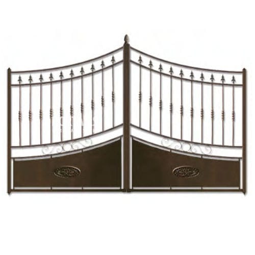 平开大门 / 铁 / 栅栏式 / 家用 - bordeaux - gtbf portails