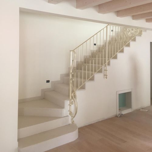 金属护栏 - PIGNA - Tessaro Group - 栏杆形状 / 室内 / 用于楼梯