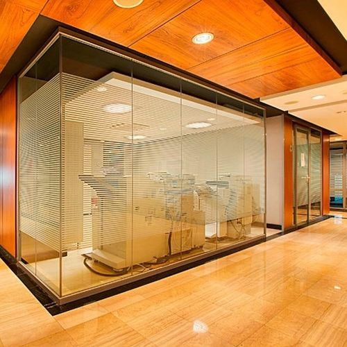 旋转滑动式隔断 - DIVERSE - Integra - Interior Systems - 模块化 / 玻璃板 / 层压板