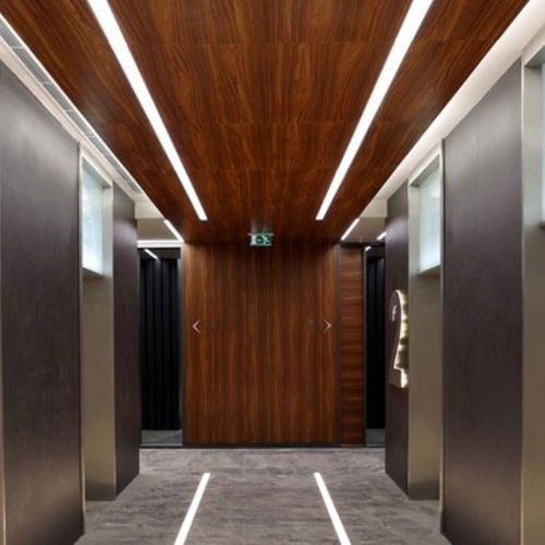 层压板声障板 - PANEL SYSTEM - Integra - Interior Systems - MDF / 悬挂式 / 长方形