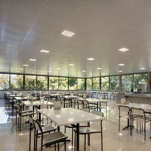 嵌入式天花板灯 - TILE DOT 99C - Integra - Interior Systems - LED式 / 环形 / 正方形