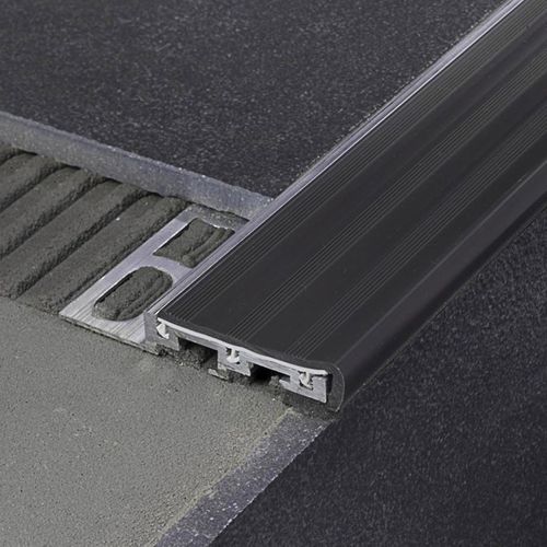 铝制楼梯扣条 - CERFIX PROSTEP SA-SB - PROFILPAS - PVC / 防滑