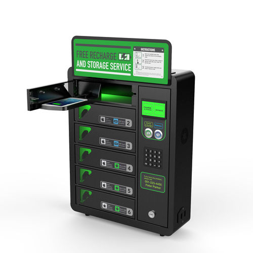 手机充电站 - COMPACT BOX - Plug-in mobile srl - 安全