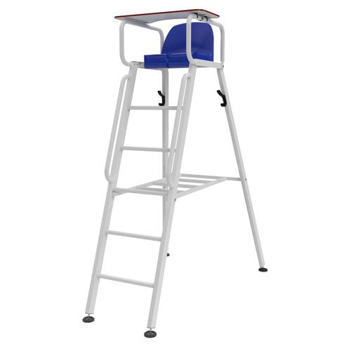 网球裁判椅 - S25332 - SODEX SPORT - 移动式 / 铝制 / 白色