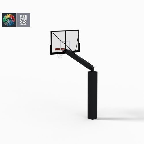 户外篮球篮框 - S14236PZN - SODEX SPORT - 3x3 / 带底座 / 电镀钢