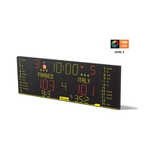 室内计分板 - SCOREBOARD 8T125 ALPHA-F6 - SODEX SPORT - 体育场