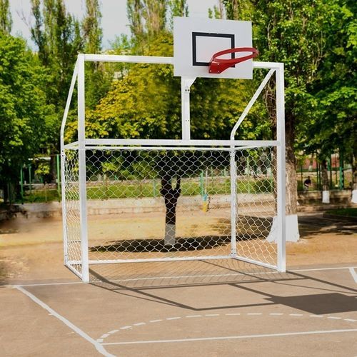 电镀钢多项运动球门 - S18155PZW - SODEX SPORT - 待封存 / 白色 / 塑料膜护面