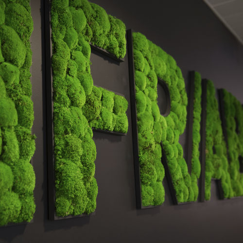 稳定植物画框 - GREEN LOGOS - Greenmood - 苔藓 / 天然 / 永生苔藓