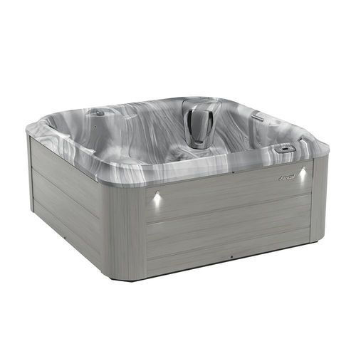 地上水疗浴缸 - J-235&trade; - JACUZZI - 正方形 / 6人座 / 丙烯塑料
