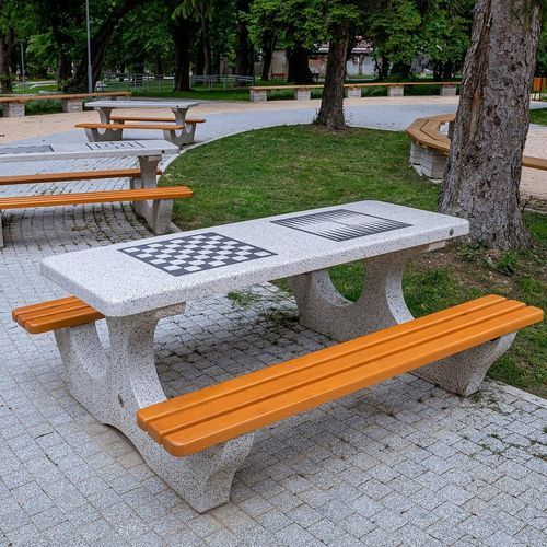 户外国际象棋桌 - 115 - Encho Enchev - ETE - 现代风格 / 家用 / 公共空间
