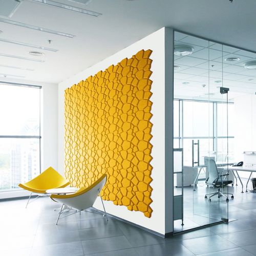 室内墙面材料 - BEEHIVE - Muratto - 软木 / 3D / 三维效果