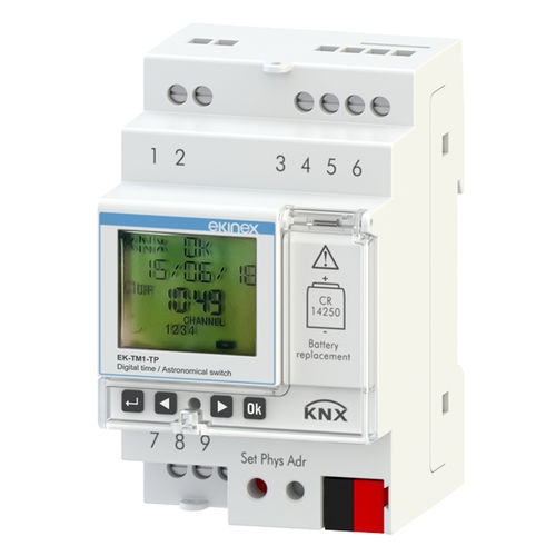 KNX开关驱动器 - EK-TM1-TP - ekinex® - DIN导轨 / 家用 / 室内