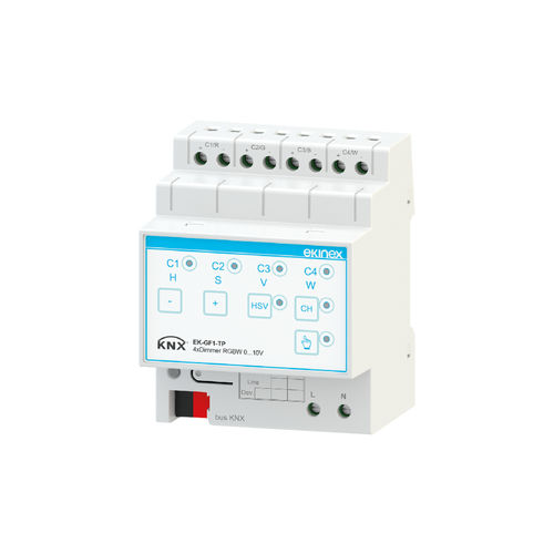 DIN导轨调光器 - EK-GF1-TP - ekinex® - KNX