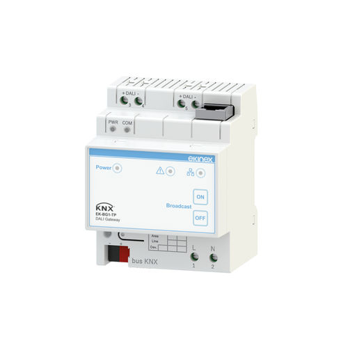 行人桥接口模块 - EK-BG1-TP - ekinex® - DIN导轨 / KNX / 以太网