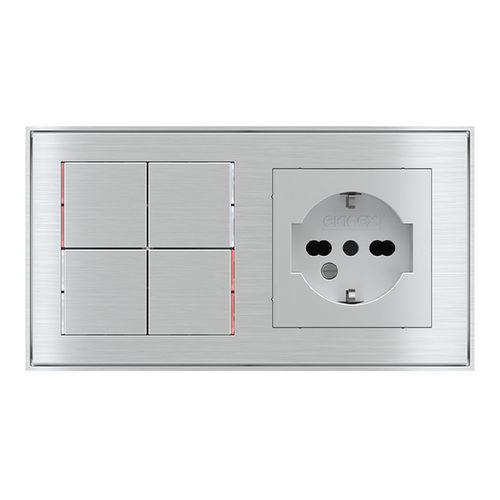 卷帘百叶窗开关 - EK-E12-TP | EK-PWS-IT - ekinex® - 按钮式开关 / 电子 / 明装