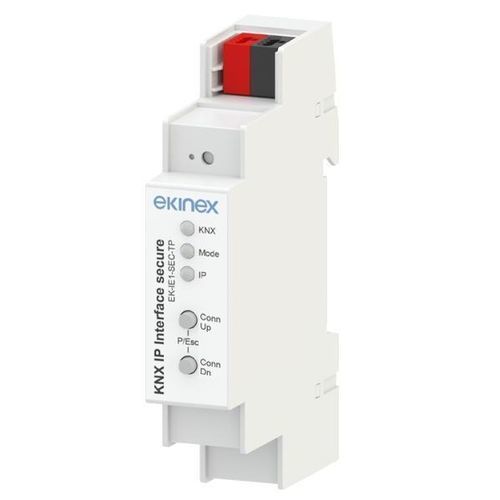 DIN导轨接口模块 - EK-IE1-SEC-TP - ekinex® - KNX / IP / LAN