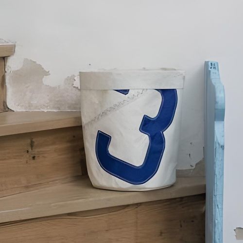布料废纸篓 - 727 sailbags - 再生帆布